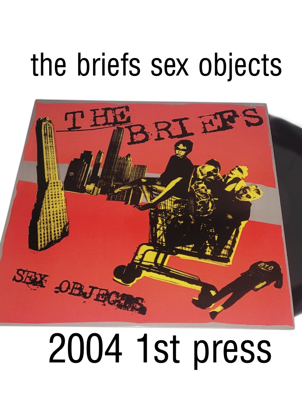 The Briefs- Sex Objects 2004 1st Press Vinyl Punk Album